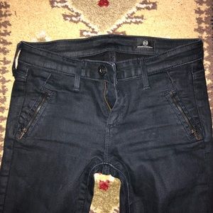 AG Adriano Goldschmied Low Rise Ankle skinny jeans